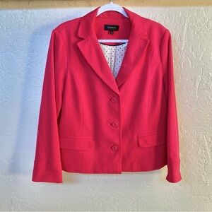 Talbots Waffle Textured Blazer